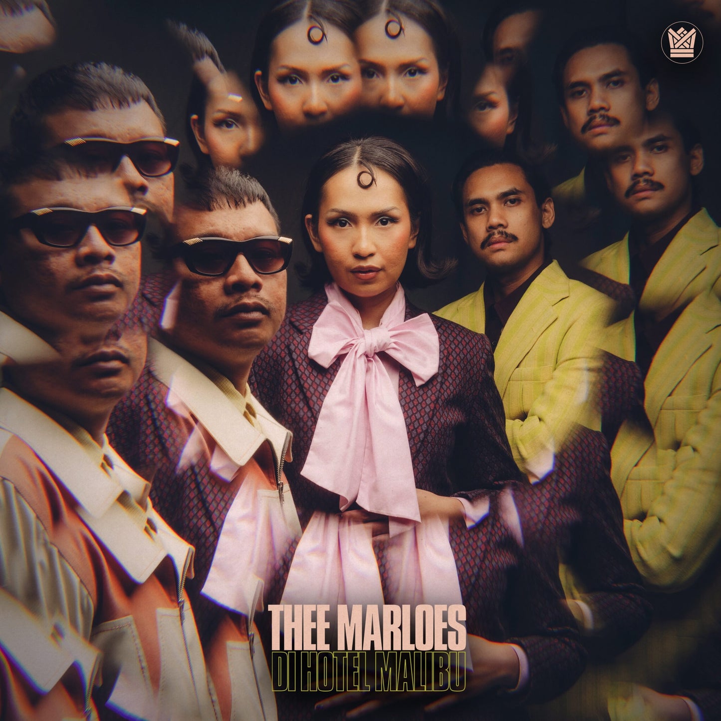 Thee Marloes - Di Hotel Malibu | Vinyle Vert Transparent