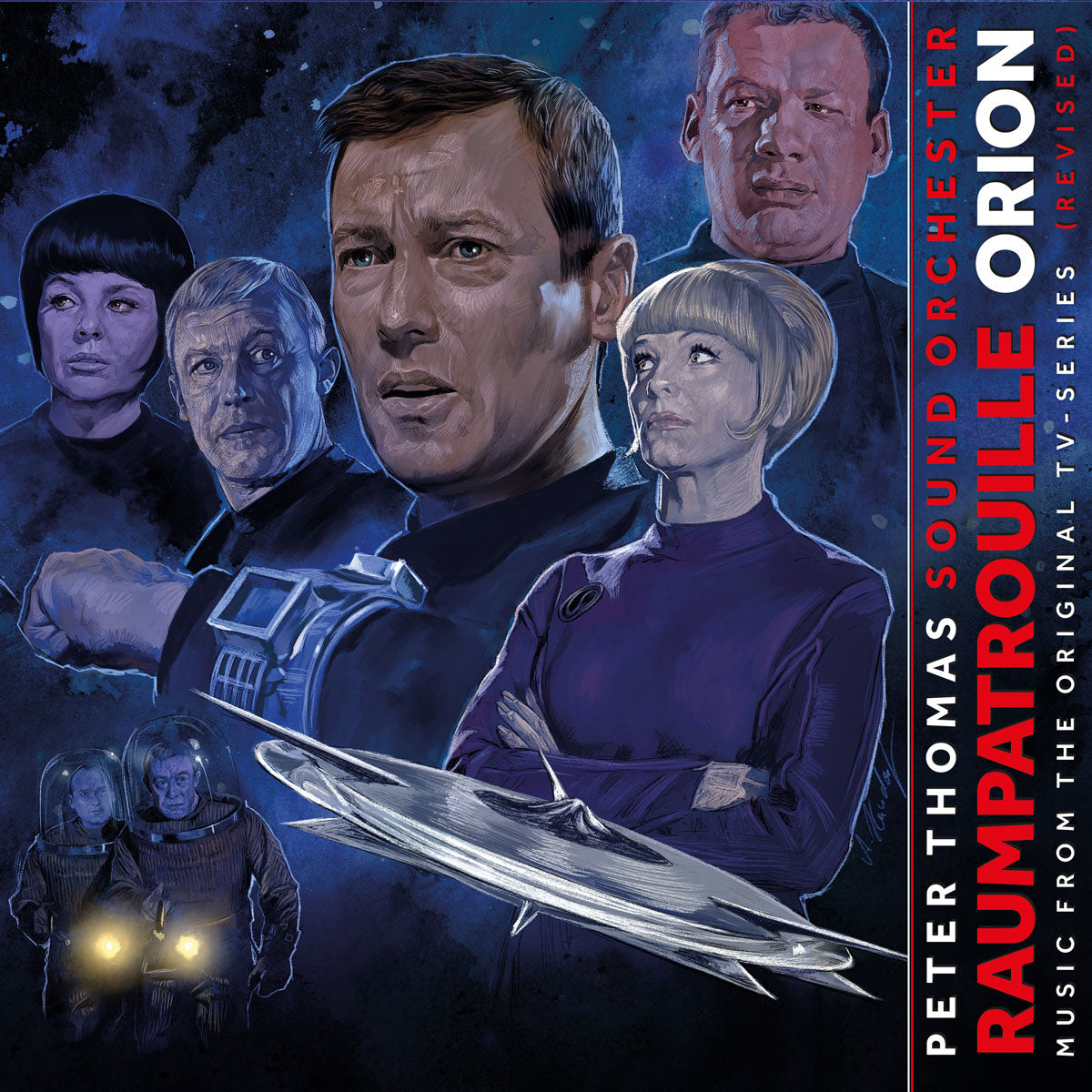 Peter Thomas Sound Orchester - Raumpatrouille Orion / limited starlight sparkle LP