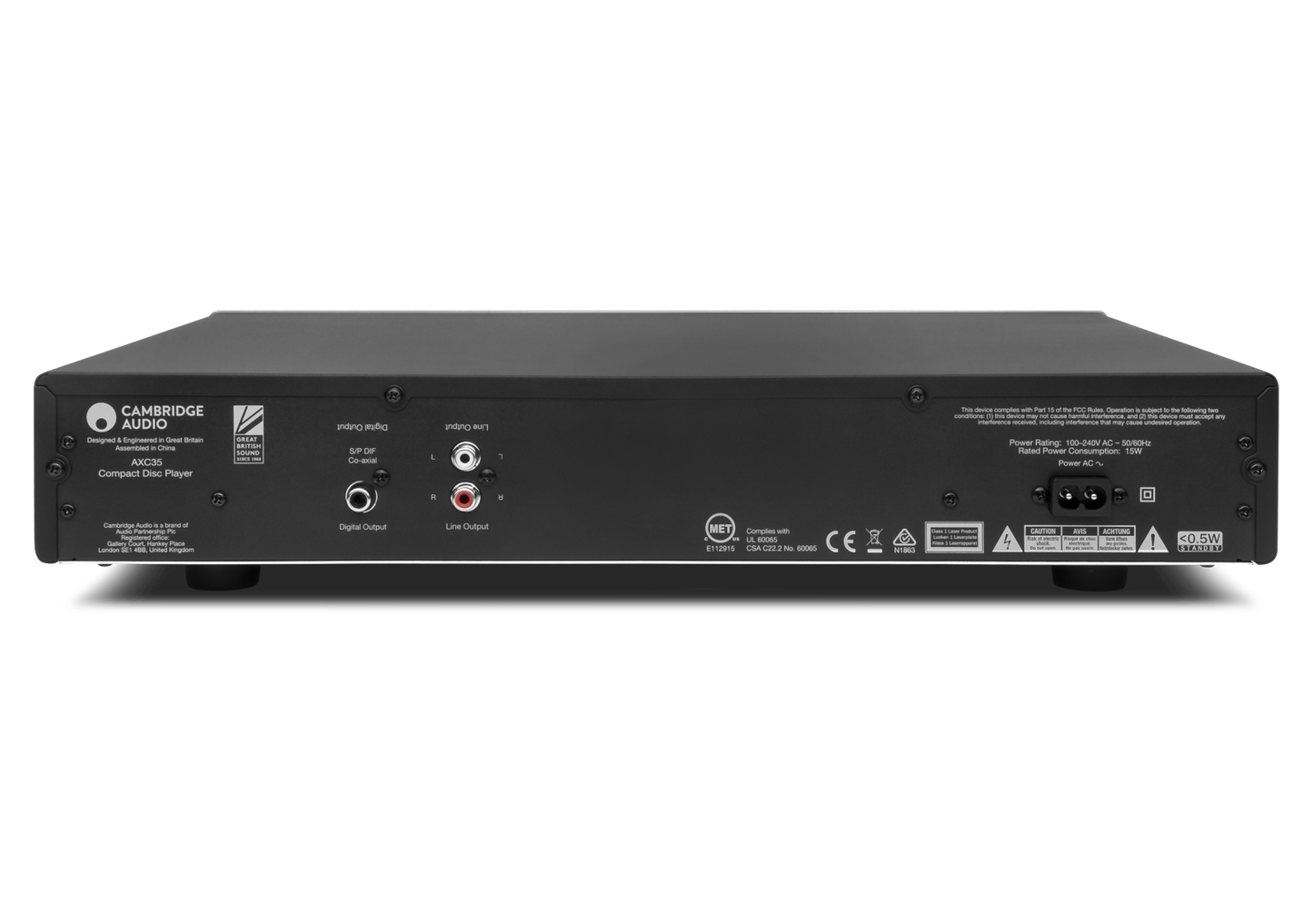 Cambridge Audio AXC35 - Lunar Grey
