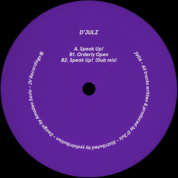 D’Julz - Speak Up!