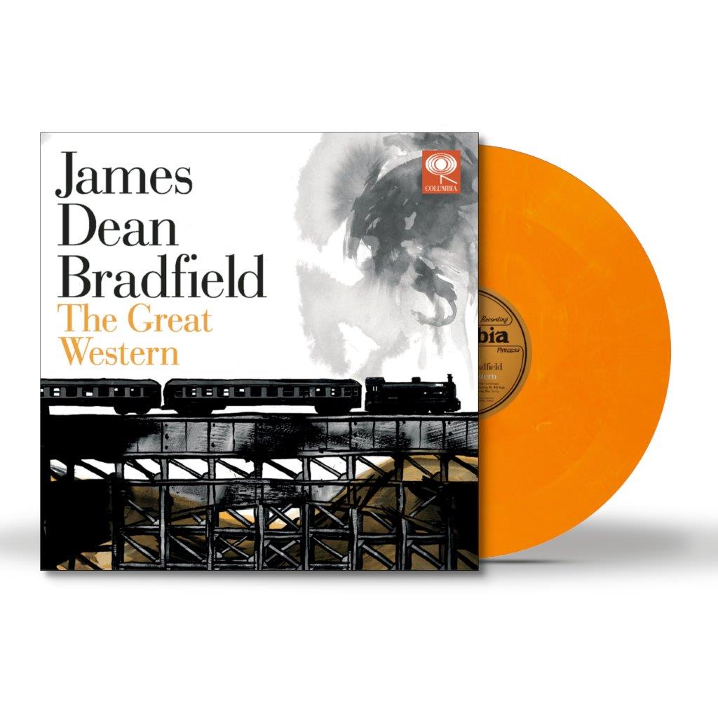 James Dean Bradfield - The Great Western (Orange Marbled Vinyl)