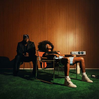 BLK Odyssy - Mood Control / Green, brown & white A side B side vinyl