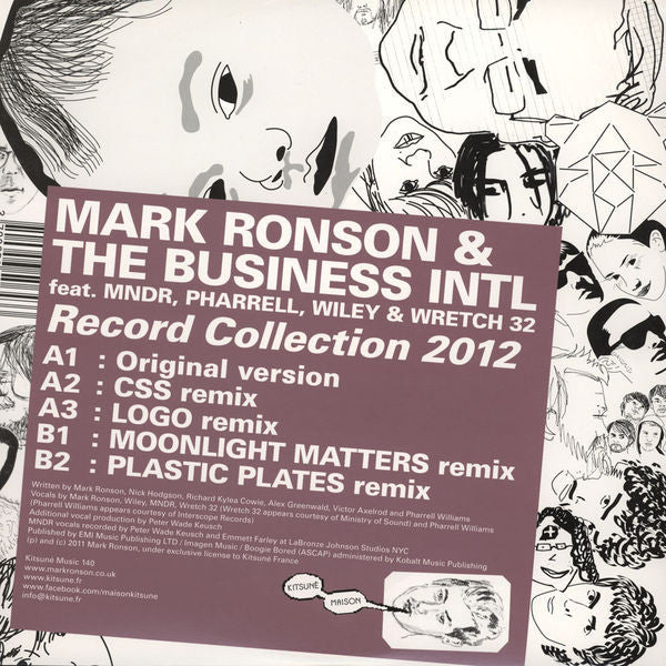 Mark Ronson & The Business Intl - Record Collection 2012