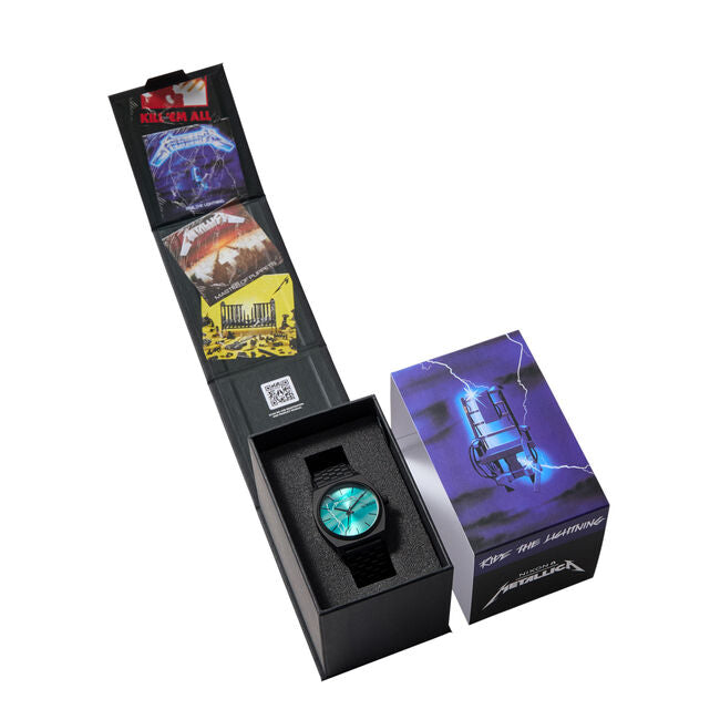 Nixon X Metallica Ride The Lightning Time Teller Watch