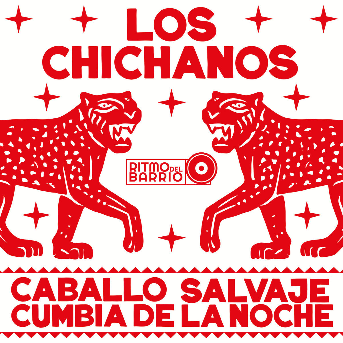 Los Chichanos - Caballo Salvaje Cumbia De La Noche 7"