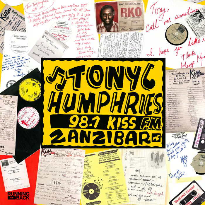 Tony Humphries - Running Back Mastermix: Kiss FM Zanzibar Years Part One