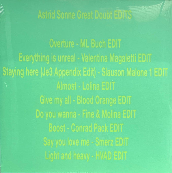 Astrid Sonne - Great Doubt Edits