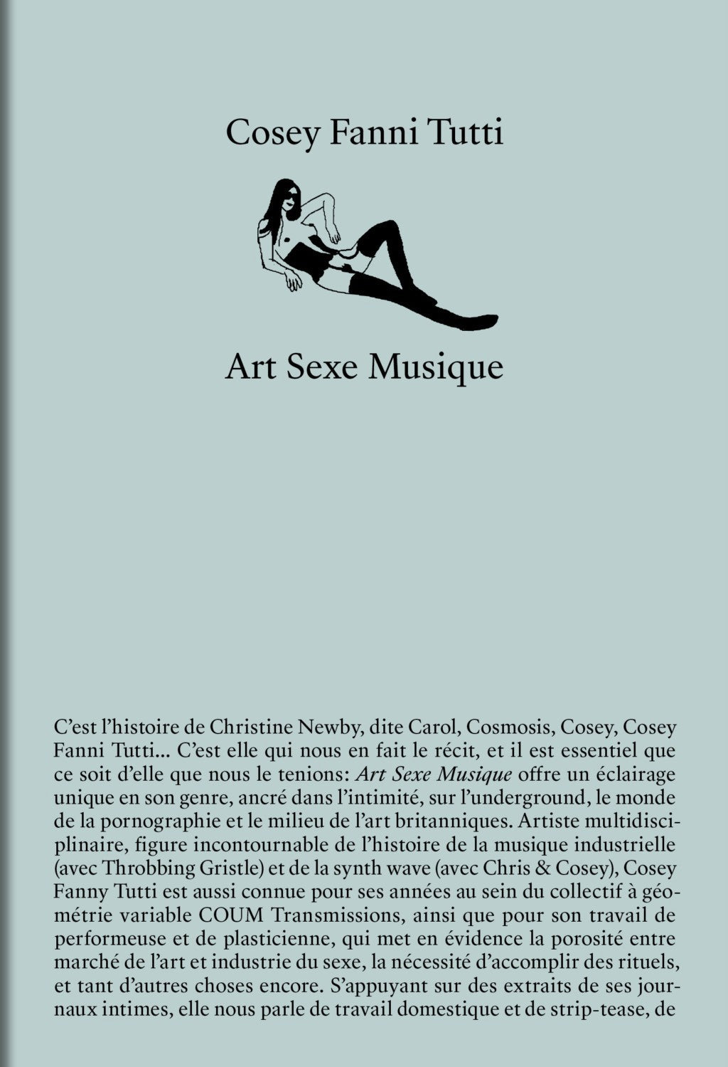 Art Sexe Musique - Cosey Fanni Tutti