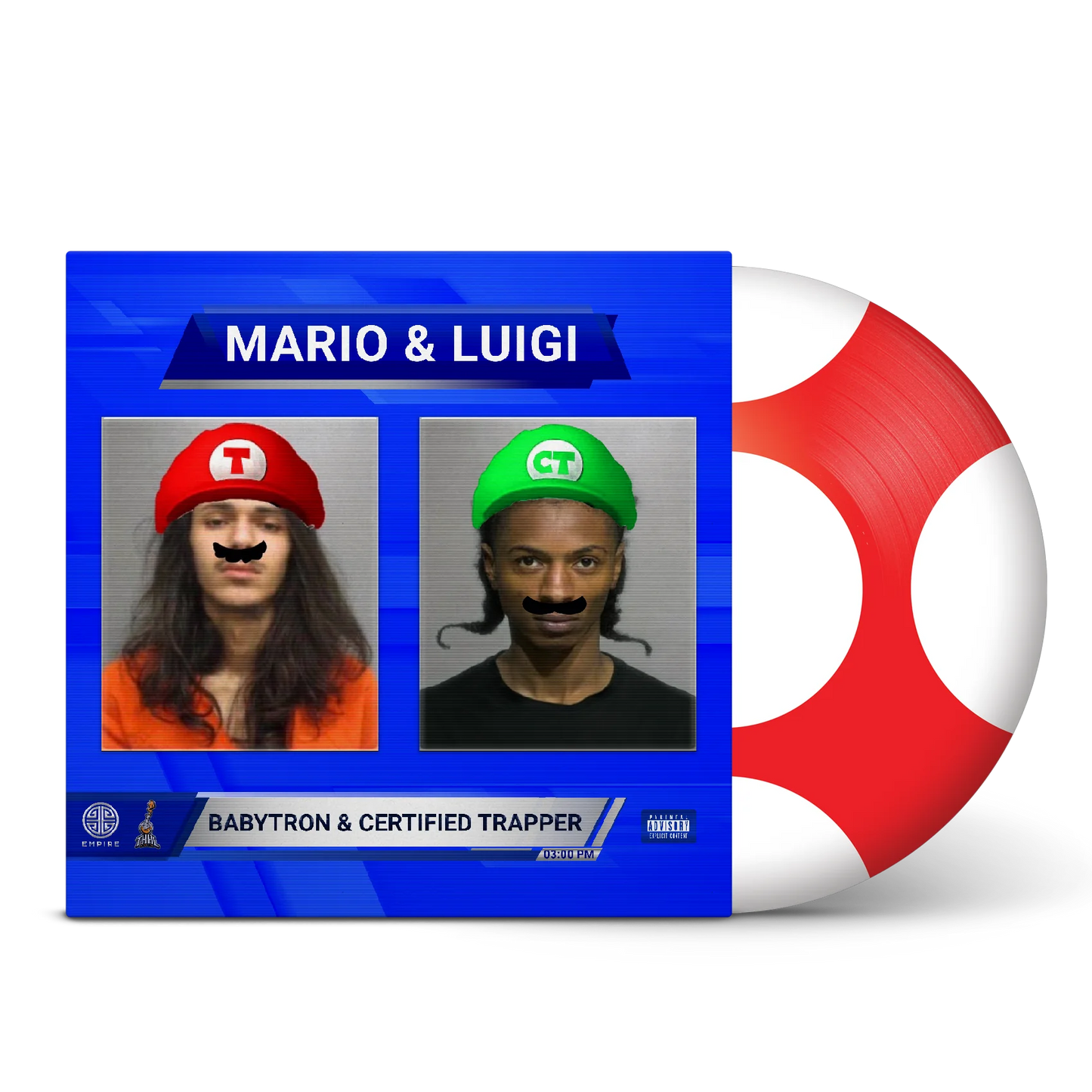 Babytron & Certified Trapper - Mario & Luigi | Limited picture disc