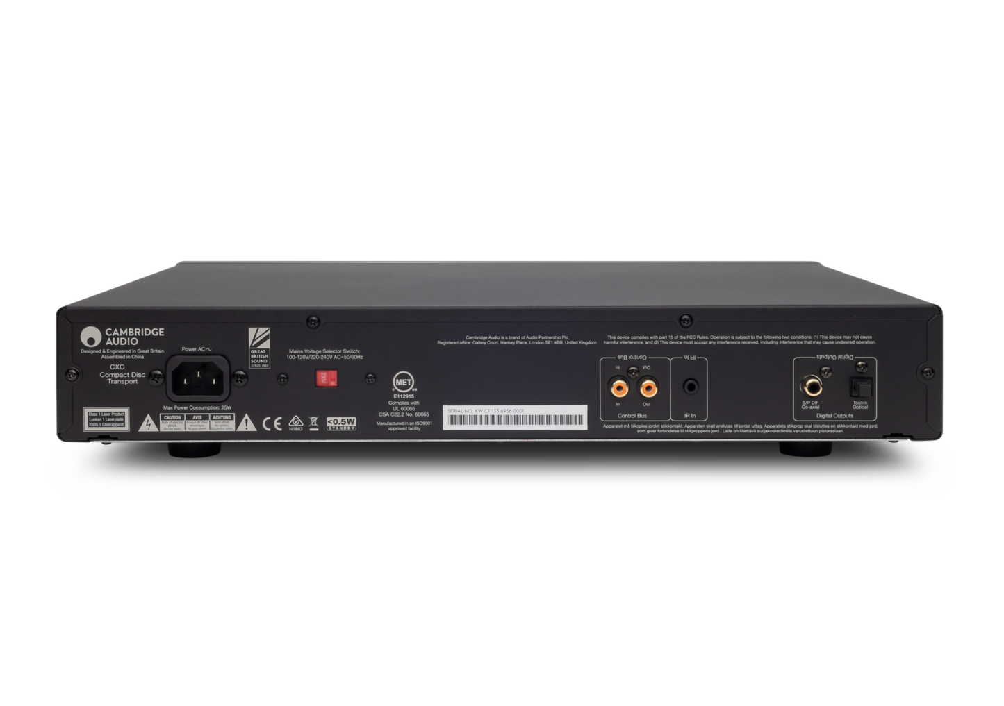 Cambridge Audio CXC - Lunar Grey
