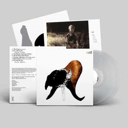 Coil - Black Antlers - Clear Vinyl