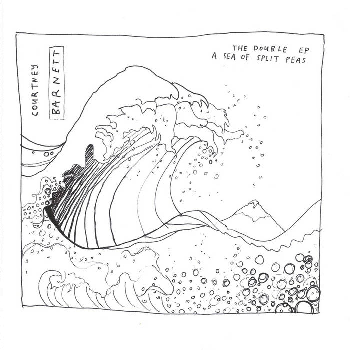 Courtney Barnett - Double EP : A Sea Of Split Peas | 10th Anniv Vinyl Sea Blue