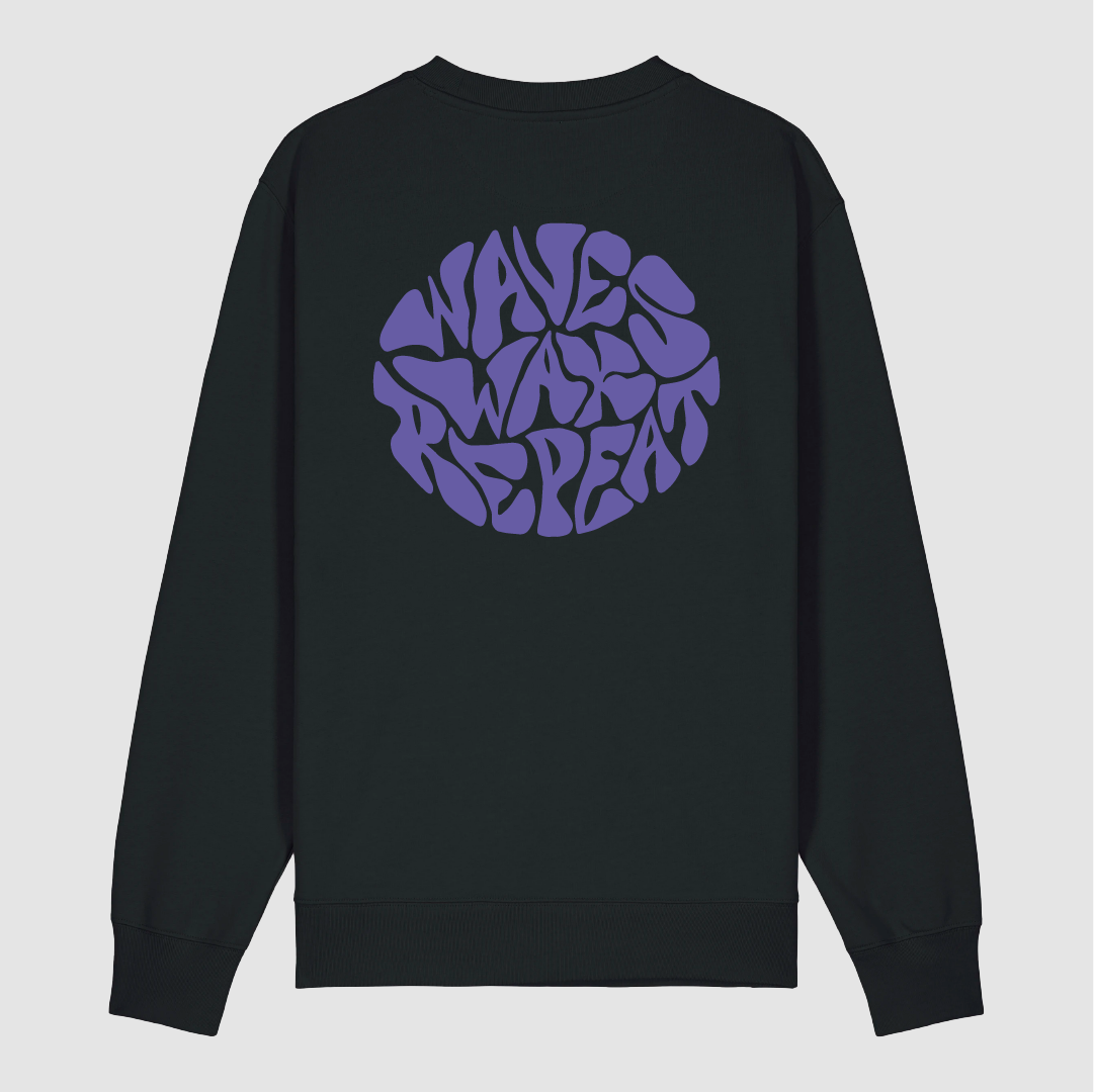 Crew Wave Wax Repeat Black / Violet