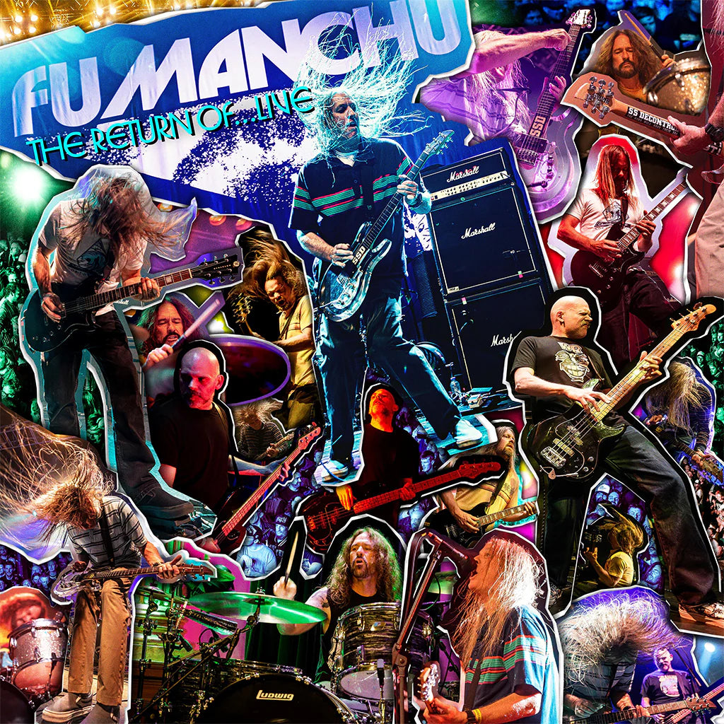 Fu Manchu - The Return Of...Live | Vinyl White With Blue Purple & Orange Splatter