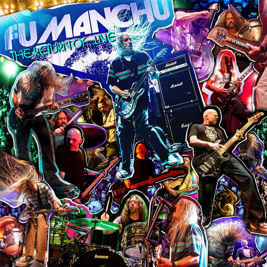 Fu Manchu - The Return Of...Live | Vinyl White With Blue Purple & Orange Splatter