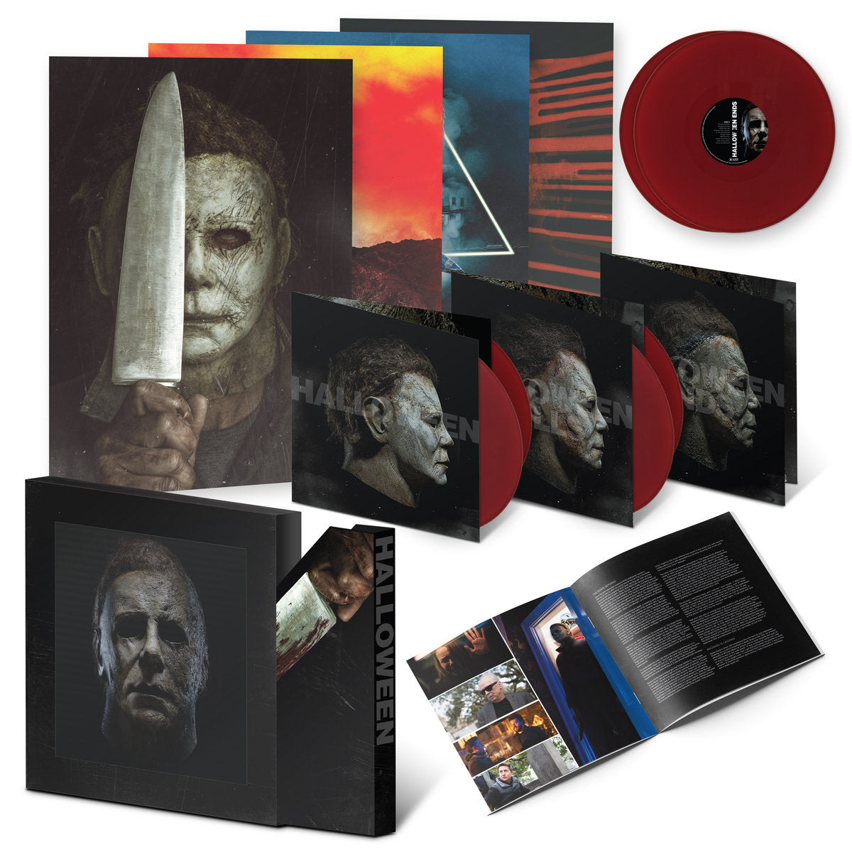 Halloween: The Complete Expanded Collection - John Carpenter, Cody Carpenter & Daniel Davies | Limited red vinyls boxset