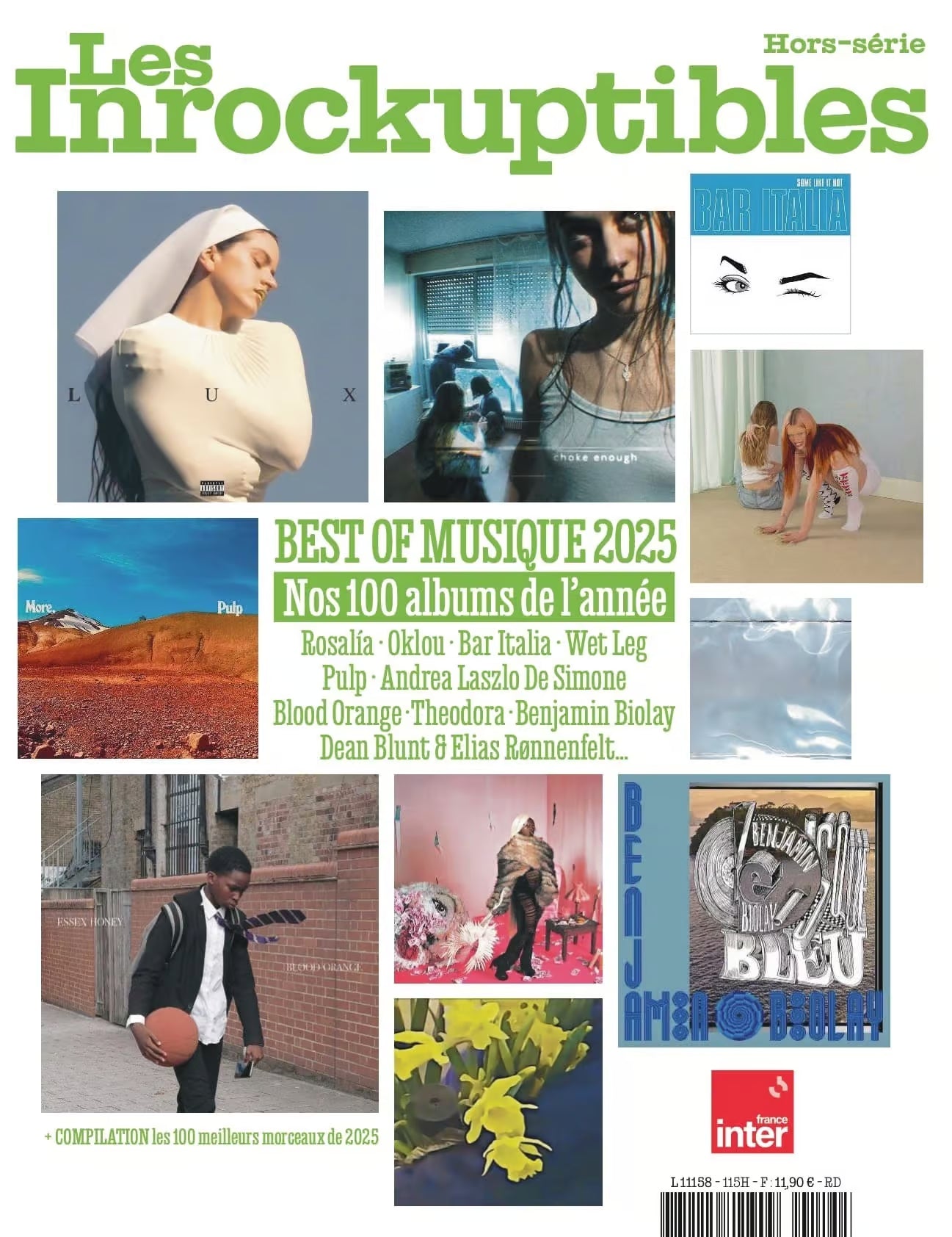 Hors-Série Les Inrockuptibles Best Of Musique 2025