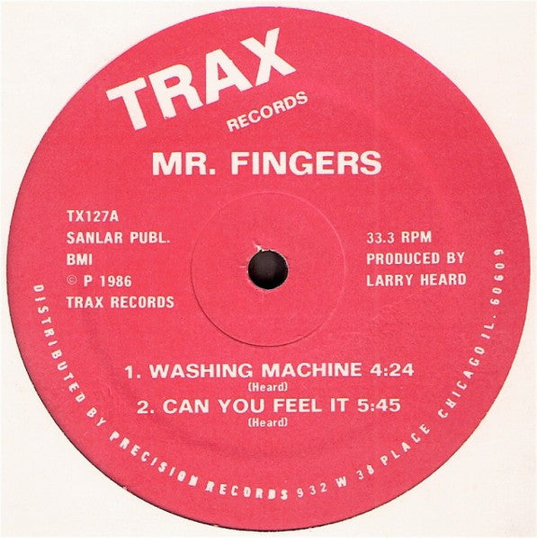 Mr. Fingers - Washing Machine