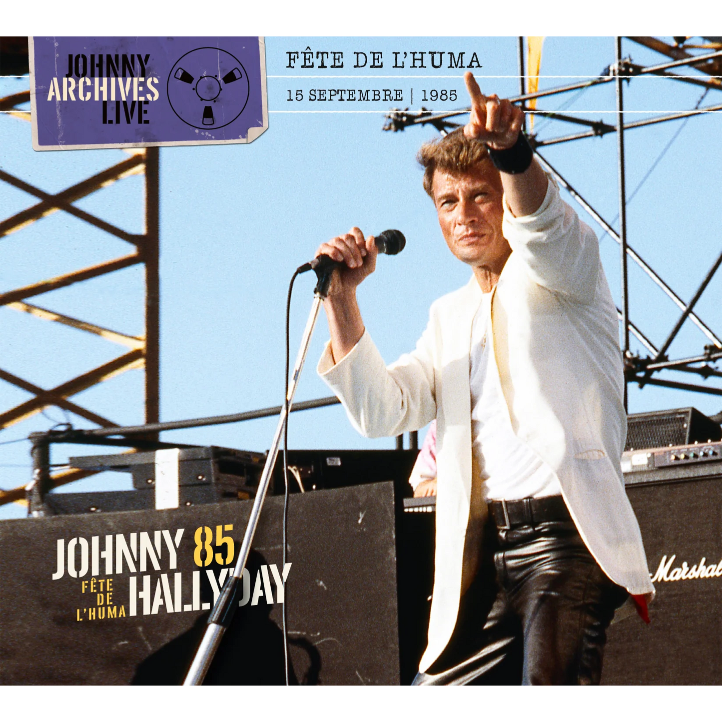 Johnny Hallyday - Fête de l’Huma 1985
