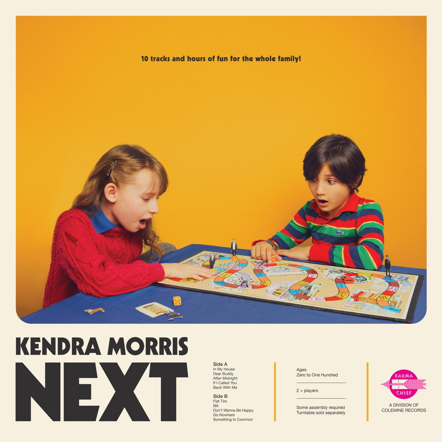 Kendra Morris - Next | Vinyle Splatter Rose