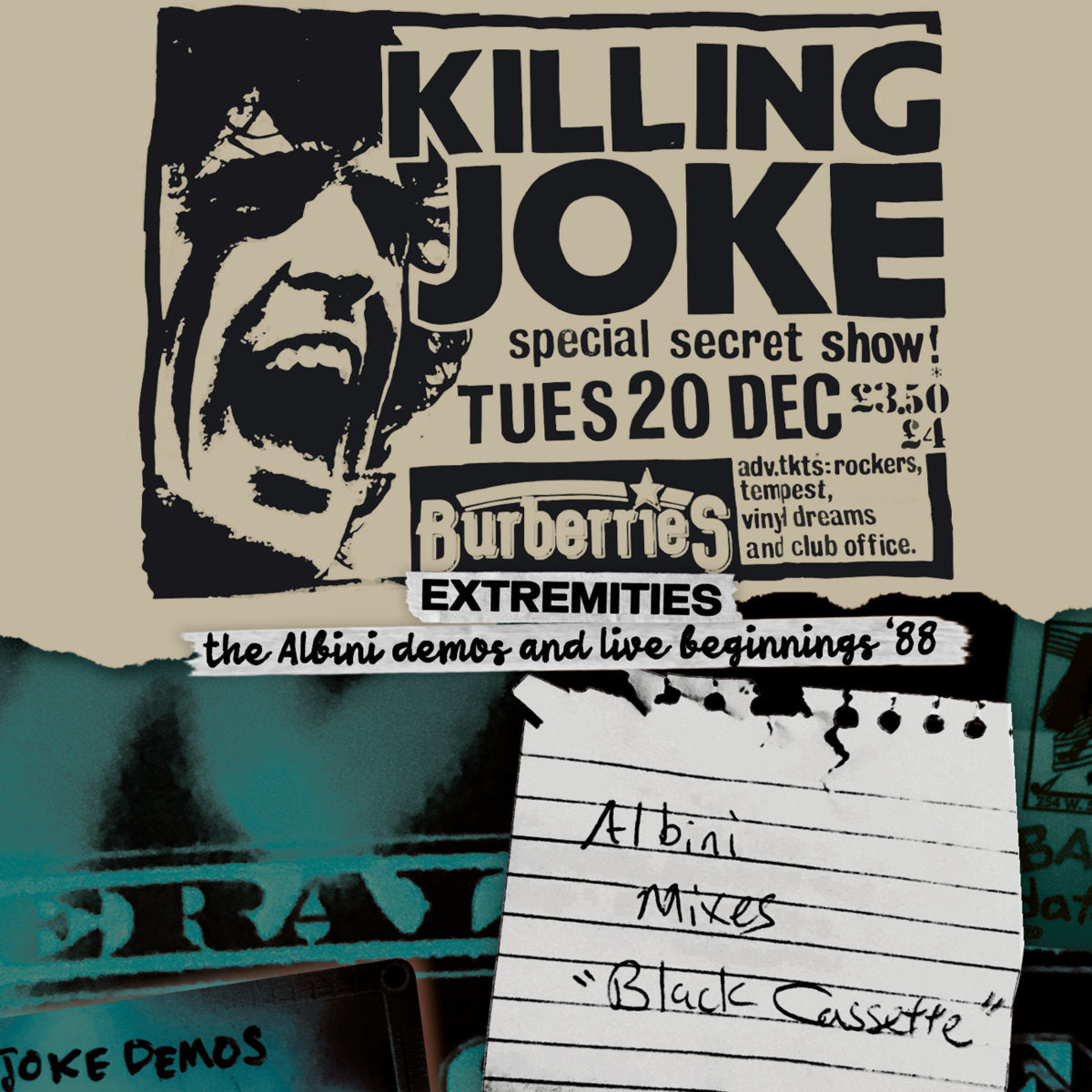 Killing Joke - Extremities The Albini Demos And Live Beginnings 88