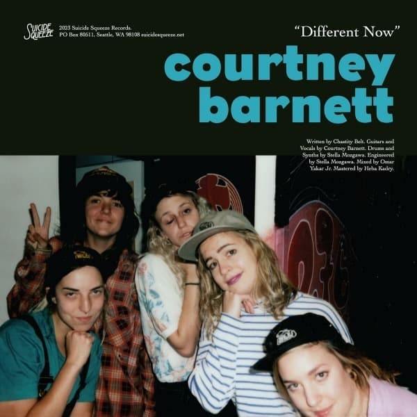 Kurt Vile & Courtney Barnett - This Time Of Night + Different Now 7" (Vinyl Blue)