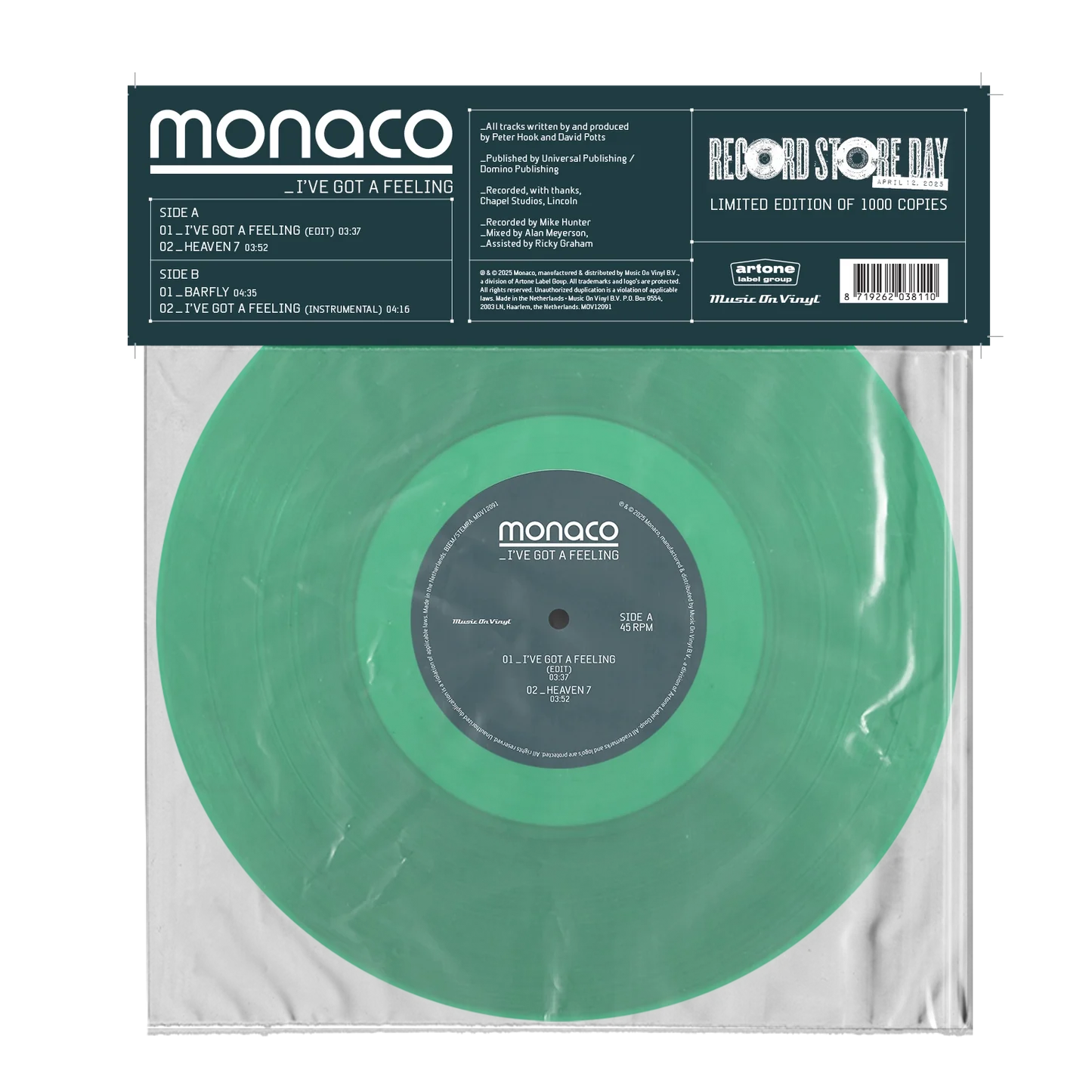 Monaco - I've Got A Feeling | RSD2025