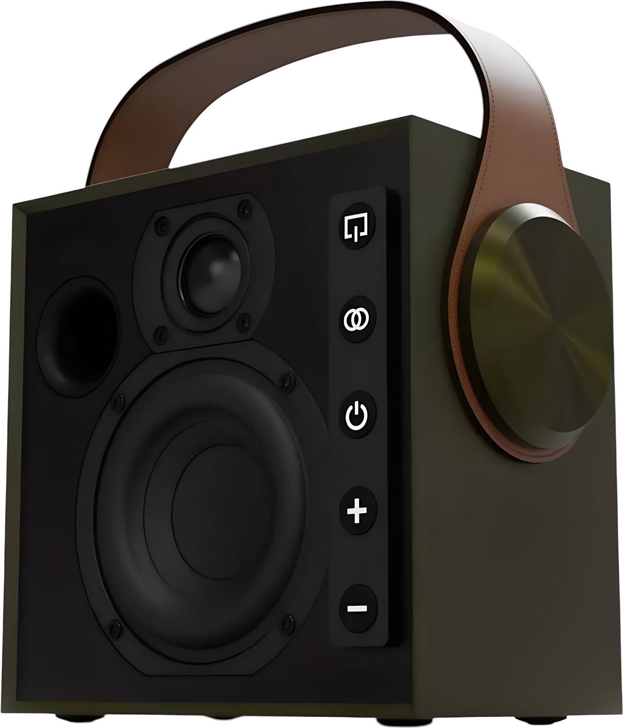 Morel - Biggie Aqua Frost Vert Olive | Enceintes Actives Bluetooth