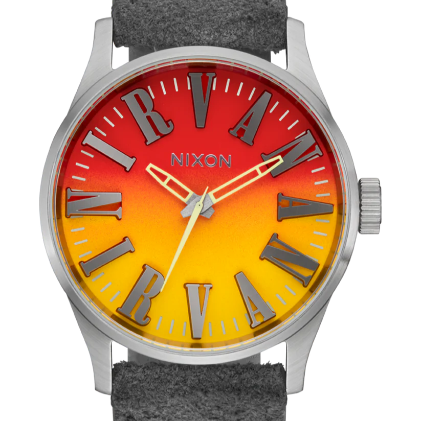 Montre Nixon avec bracelet en cuir Sentry Leather NIRVANA