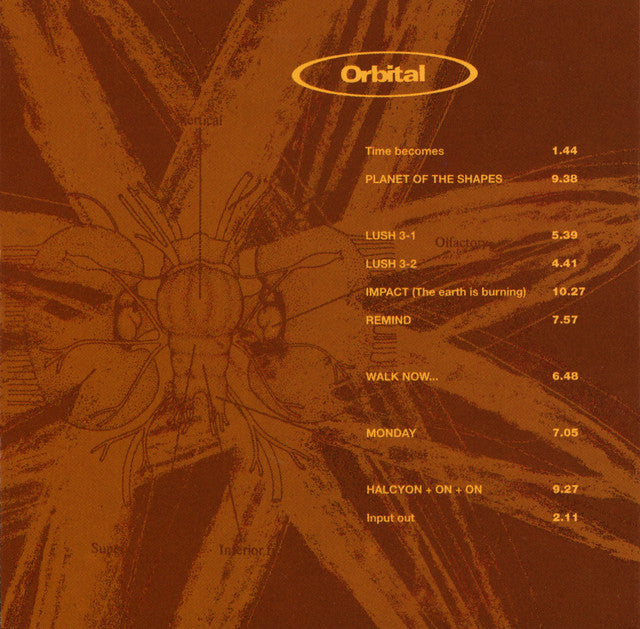 Orbital - Orbital 2 (Brown and orange vinyl)