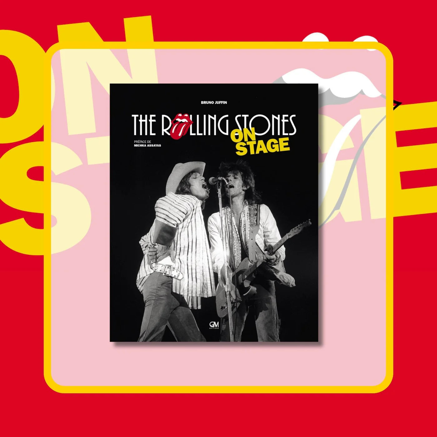 The Rolling Stones - On Stage | Livre + Blu-Ray