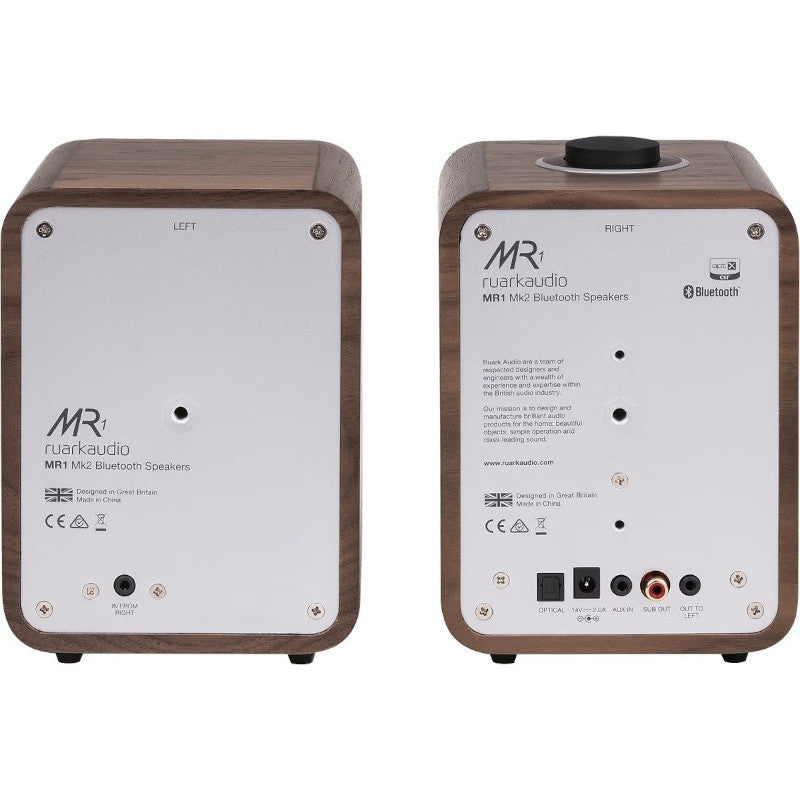 Ruark Audio - MR1 Mk2 Rich Walnut | Enceintes Actives Bluetooth