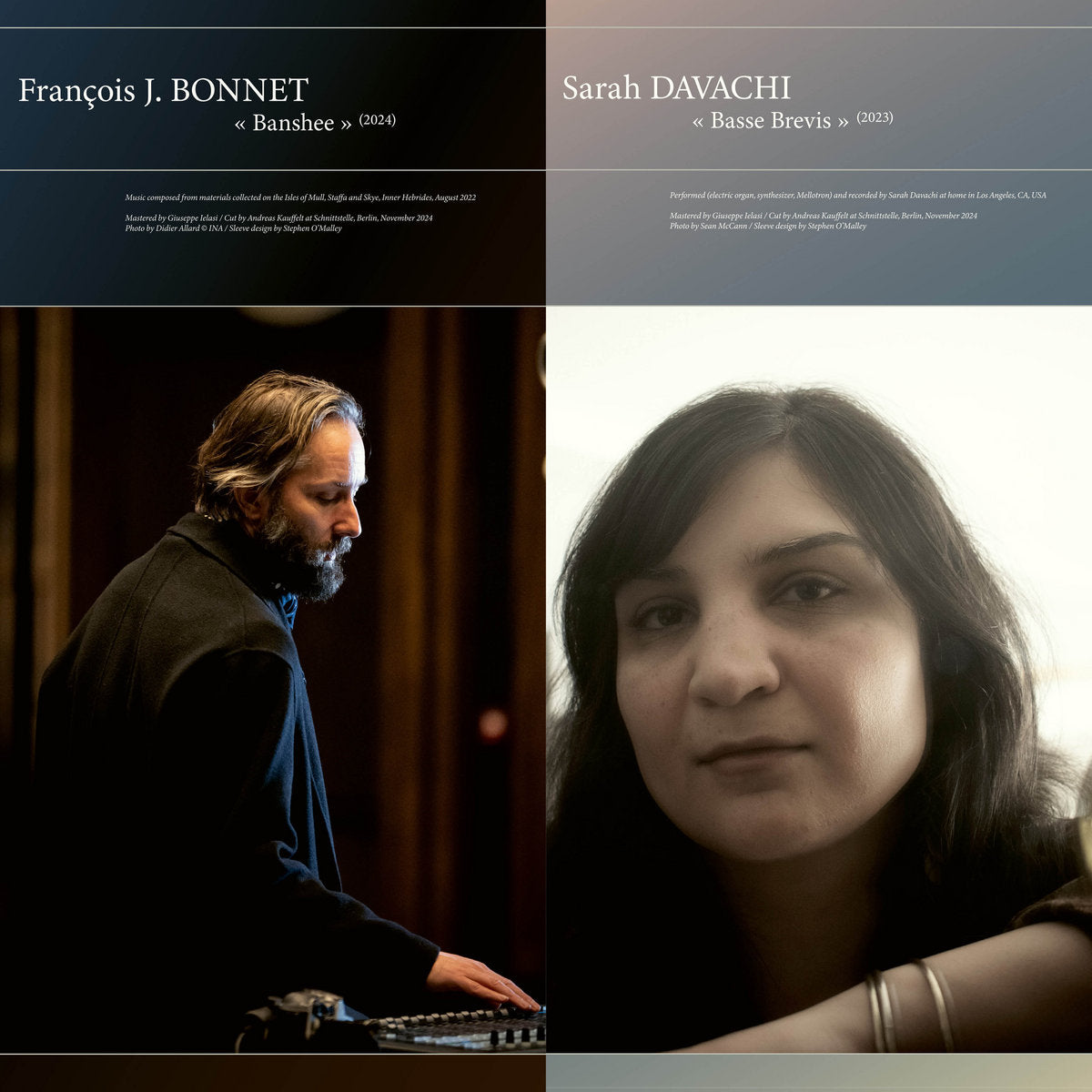 Sarah Davachi & François J. Bonnet - Basse Brevis | Banshee