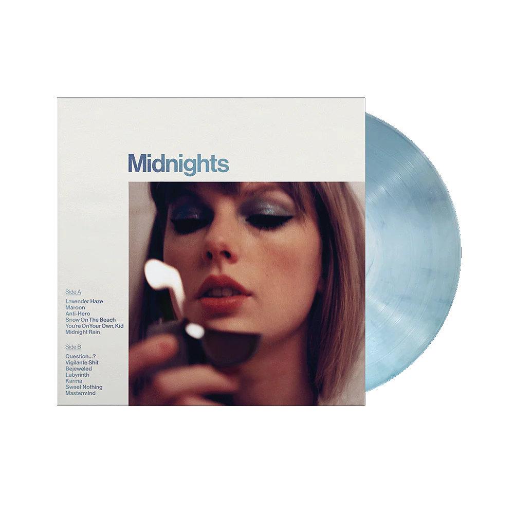 Taylor Swift - Midnights | Moonstone Blue Marbled Vinyl