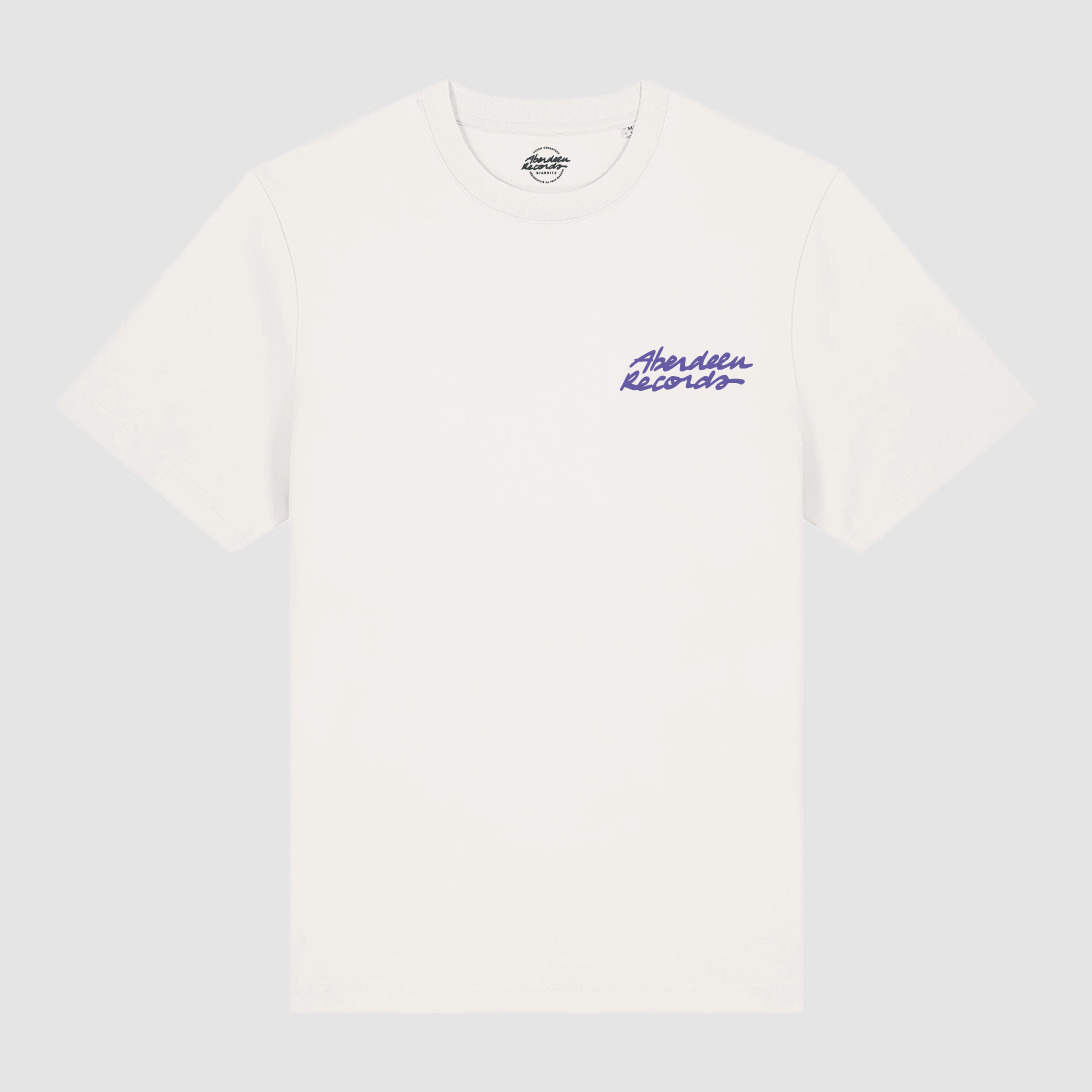 T-shirt Wave Wax Repeat Off White / Violet