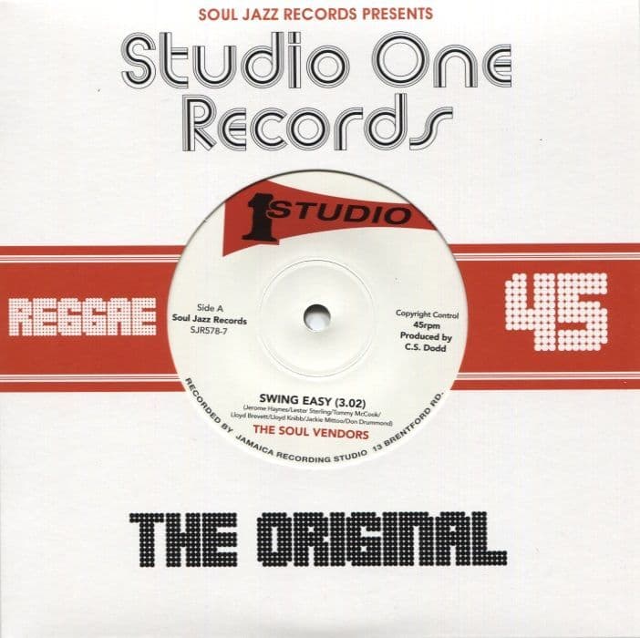 The Soul Vendors - Swing Easy & Ringo Rock 7"