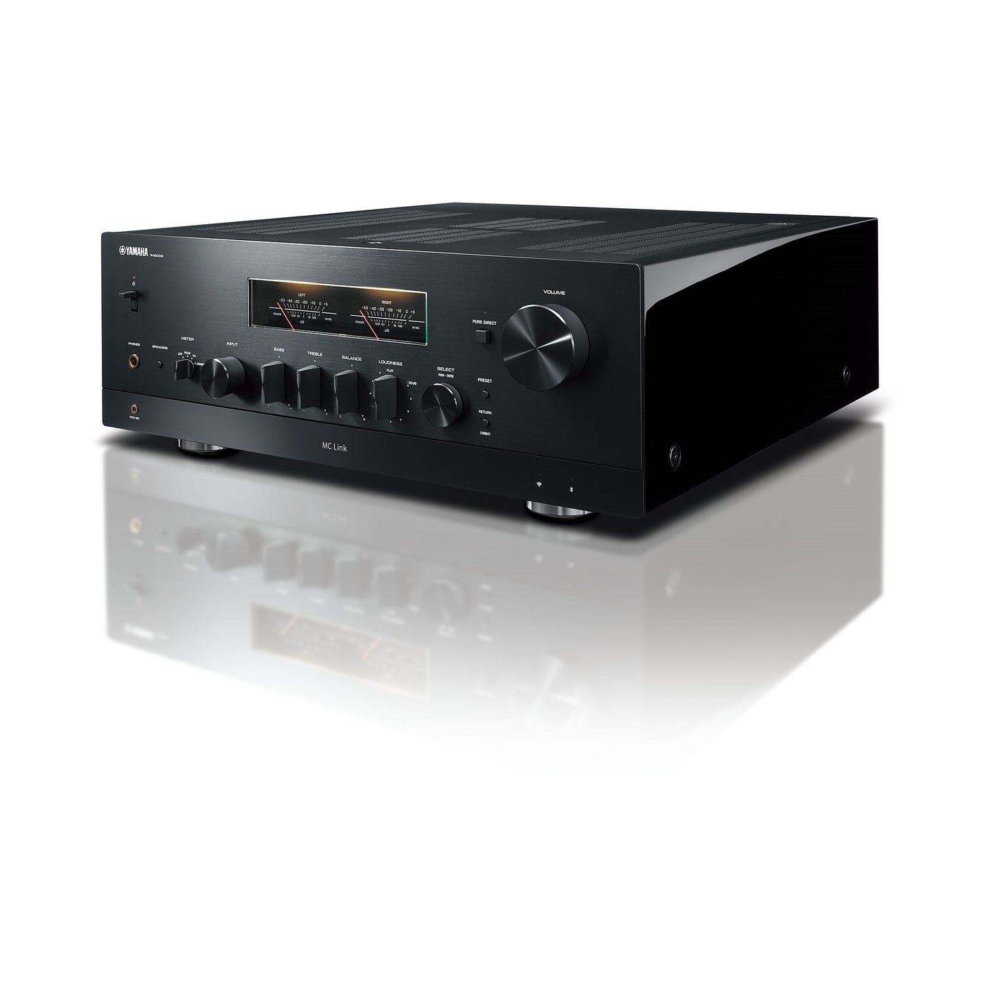 Yamaha R-N2000A | Black/Piano Black