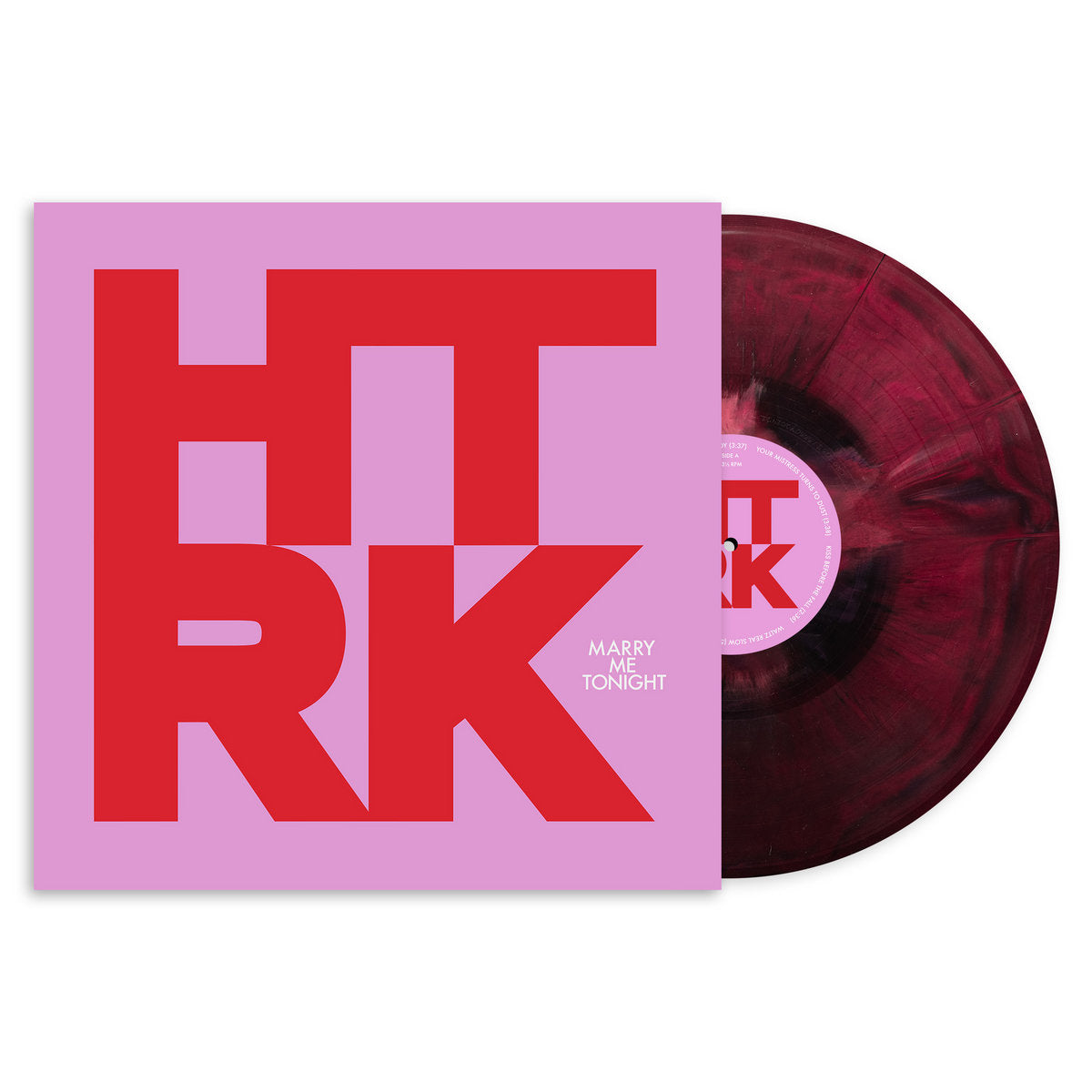 HTRK - Marry Me Tonight [Obi Edition - Pink & Black LP]
