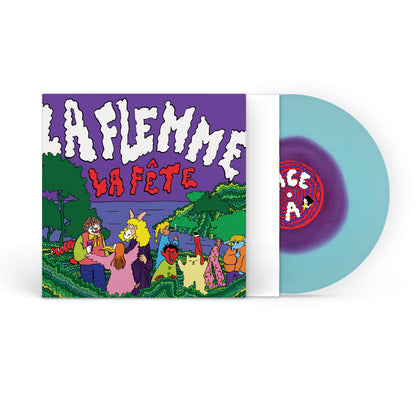 La Flemme - La Fête / Purple in Blue vinyl