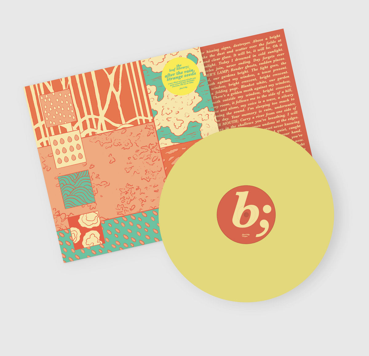The Leaf Library - After The Rain Strange Seeds / Yellow vinyl