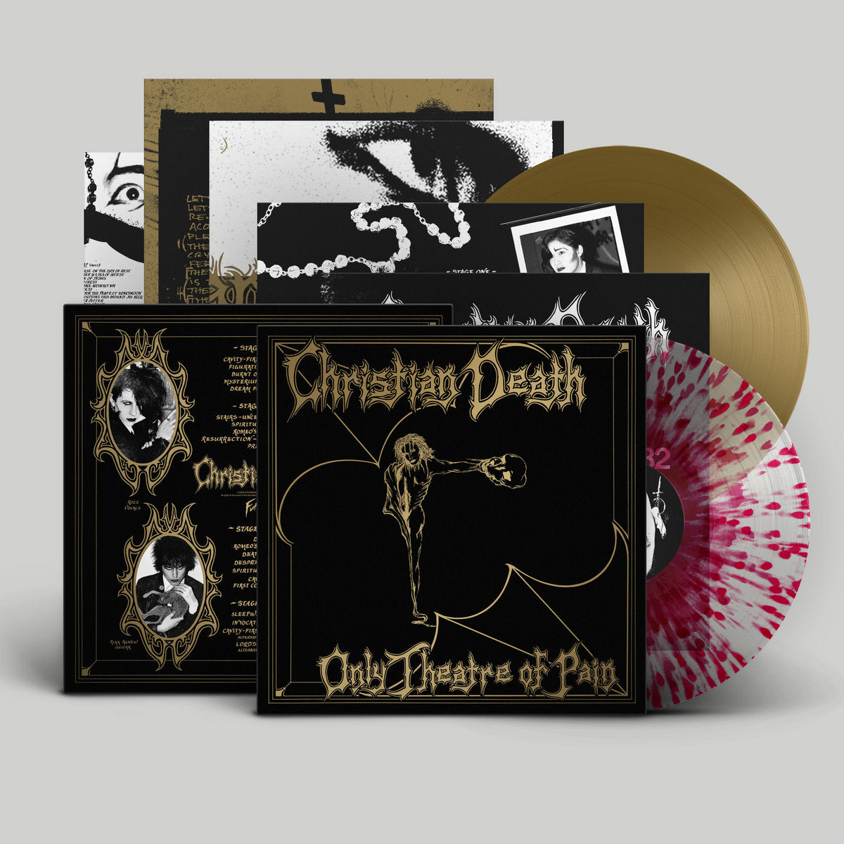 Christian Death - Only Theatre Of Pain / Blood Sanctum Vinyl Limited