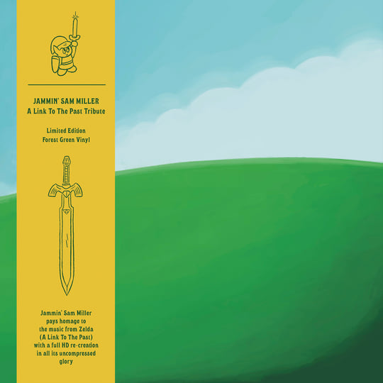 Jammin Sam Miller - A Link To The Past Tribute [Super Limited Edition Green Vinyl LP // Obi // Heavyweight Sleeve // Sticker Sheet]