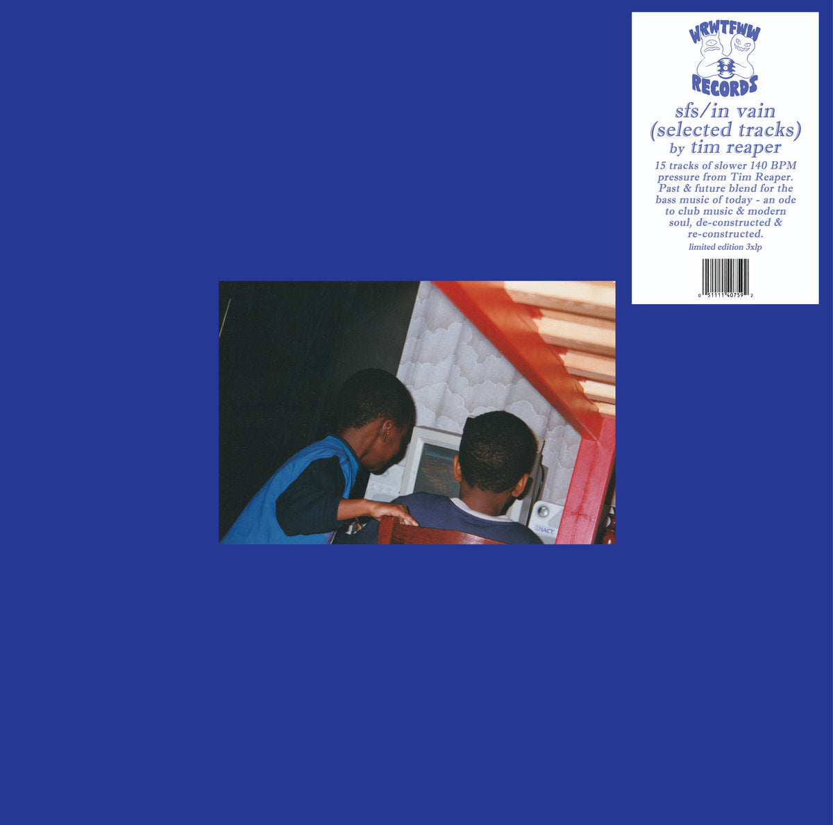 Tim Reaper - sfs/in vain (selected tracks) [Limited 3LP // Heavyweight Sleeve]