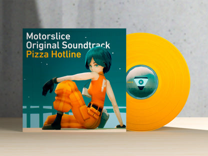 Pizza Hotline - Motorslice [Limited Edition 12" Orange Vinyl]