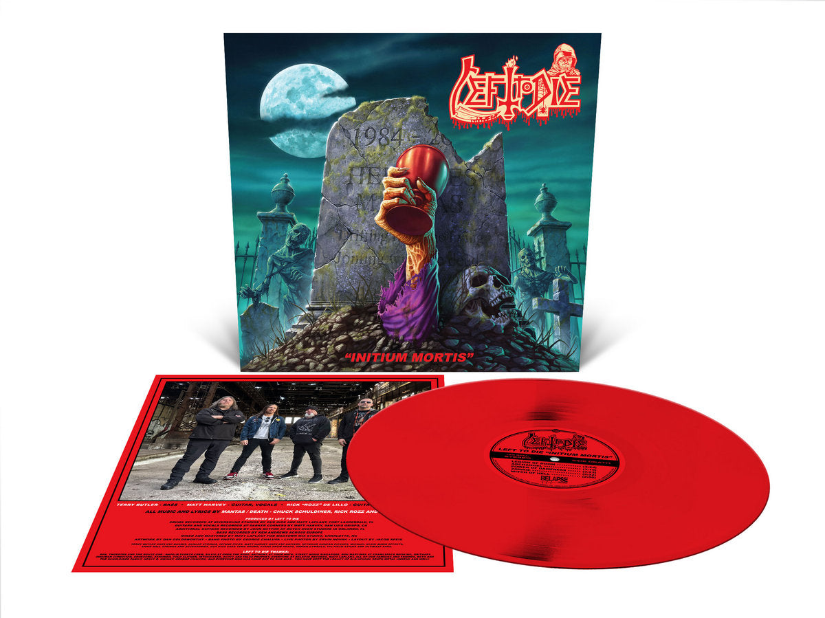 Left To Die - Initium Mortis [Blood red LP]