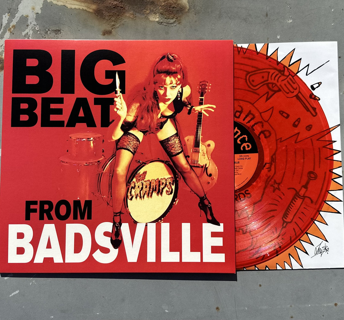 The Cramps - Big Beat From Badsville (Limited repress on Red Metallic Vinyl)
