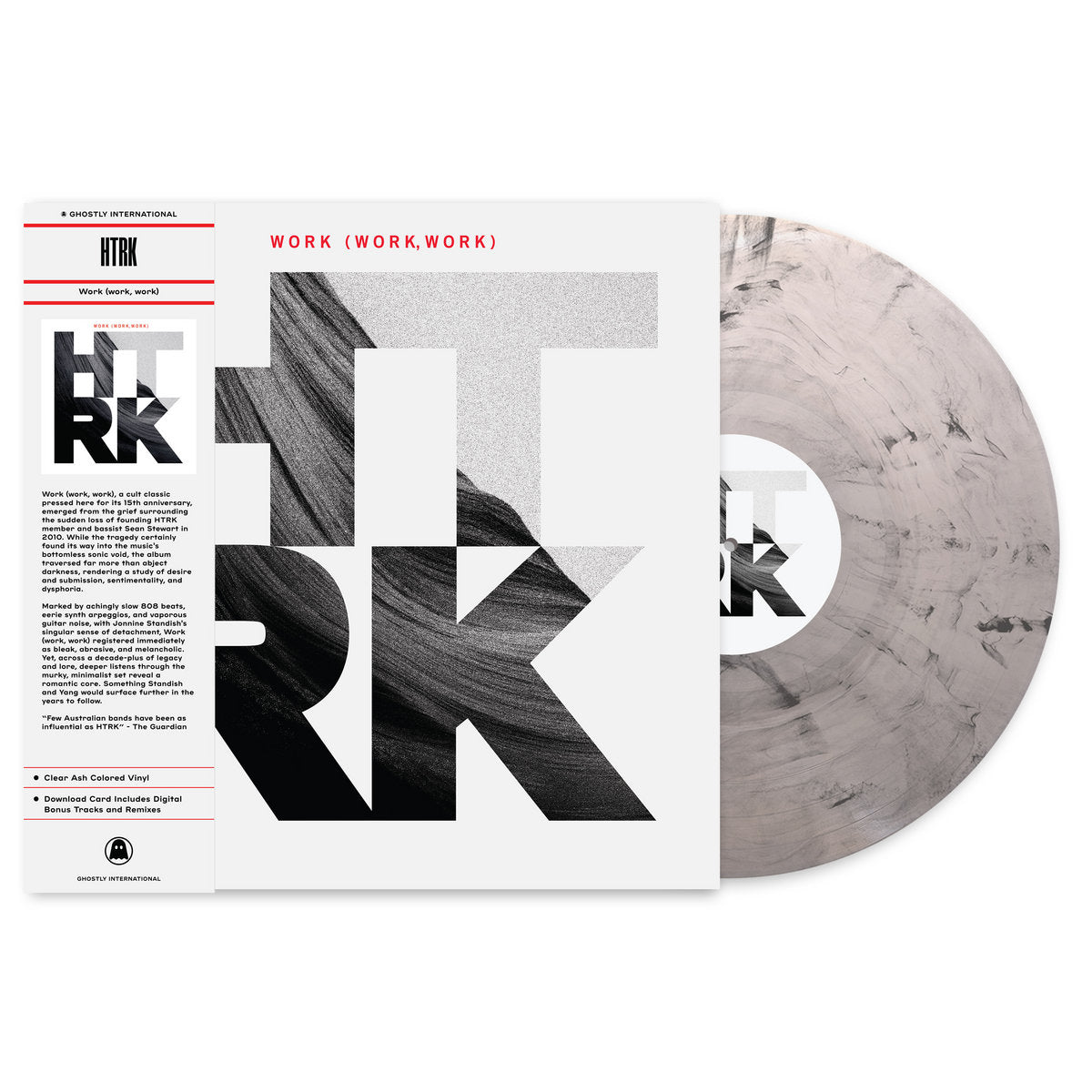HTRK - Work (work, work) [Obi Edition - Clear Ash LP]