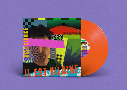 Il Est Vilaine - Best Service Album [Deluxe 12" vinyl with insert, orange splatter vinyl]