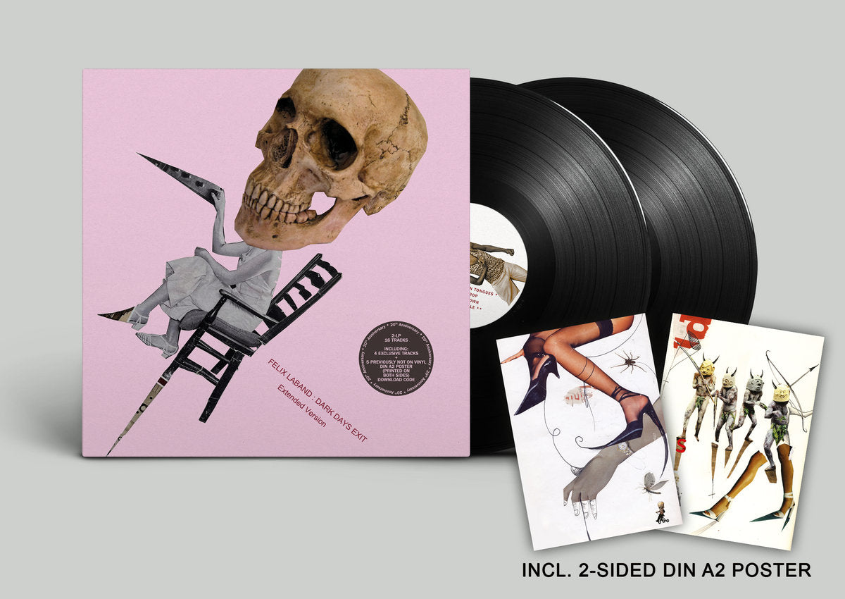 Felix Laband - Dark Days Exit (Extended Version) [2-LP incl. 2-sided DIN A2 poster]