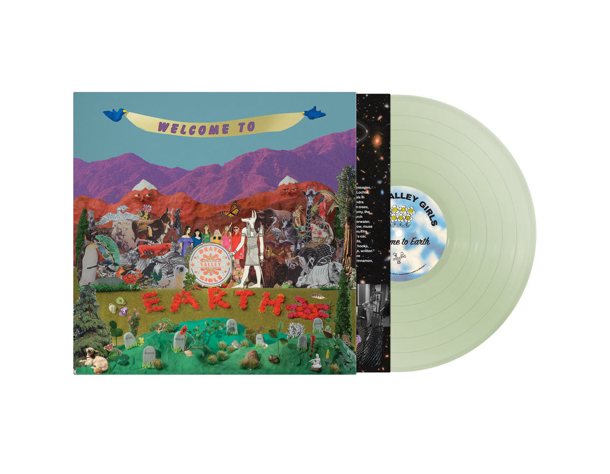 Death Valley Girls - Welcome To Earth [Limited Edition Coke Bottle Green LP]